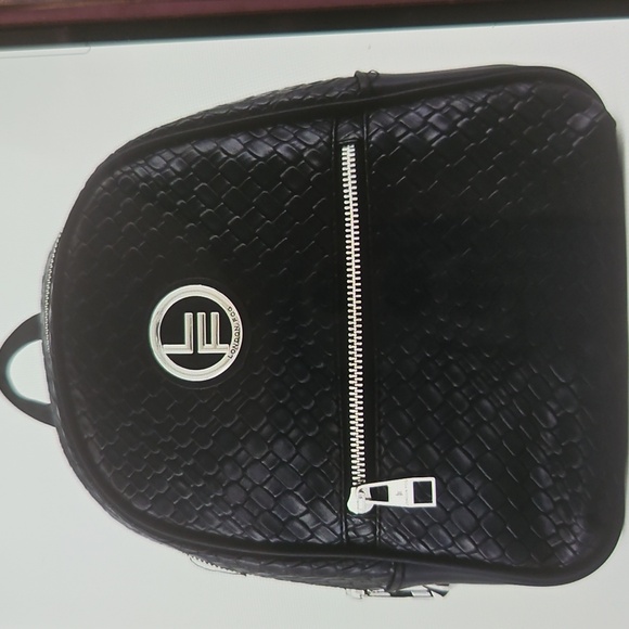 London Fog Backpack with Silver Accents